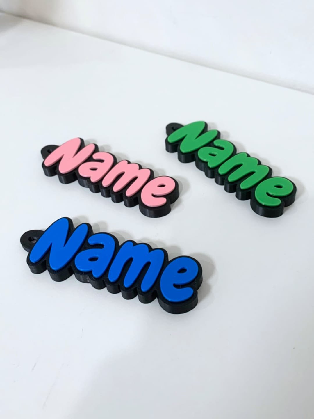 3D Script Name Charms
