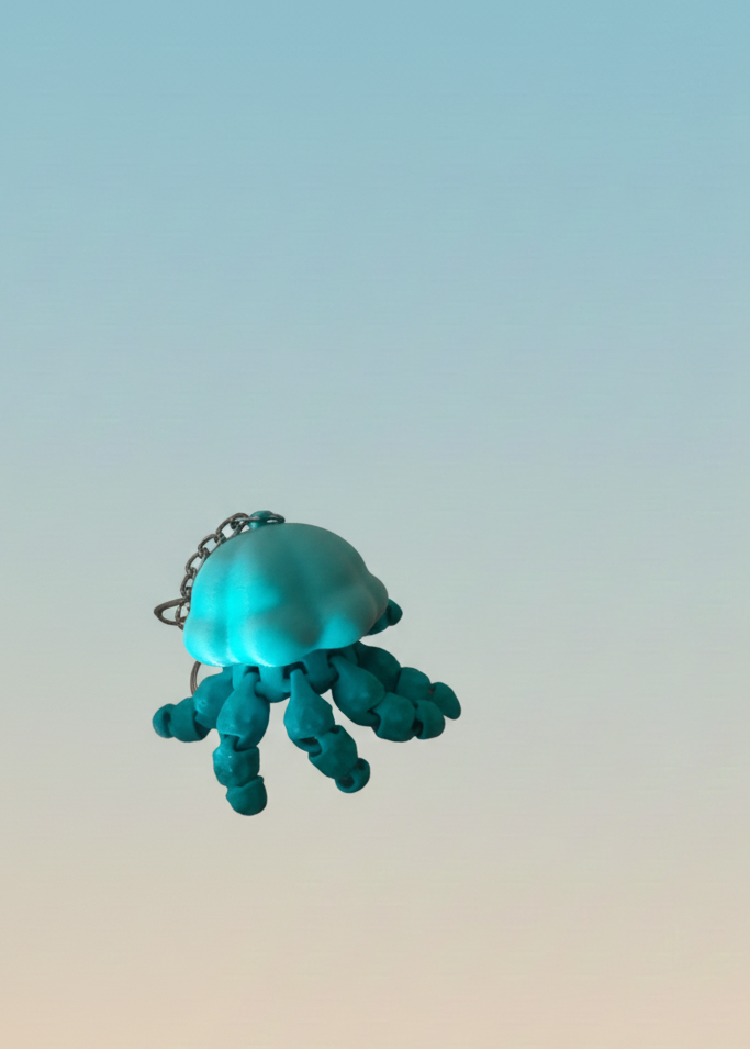 Jellyfish Wigling Keychain
